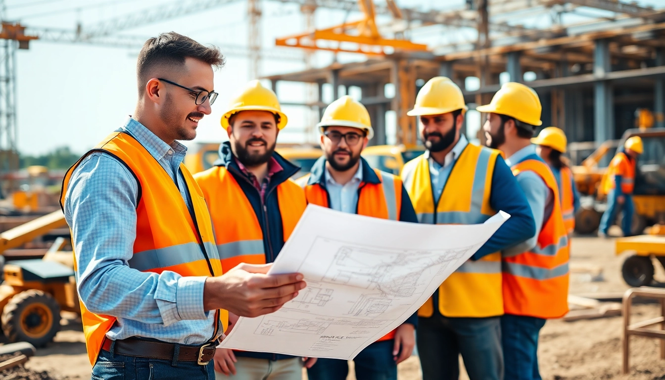 Explore NVQ Level 6 Construction Contracting operations answers amidst a bustling construction site collaboration.