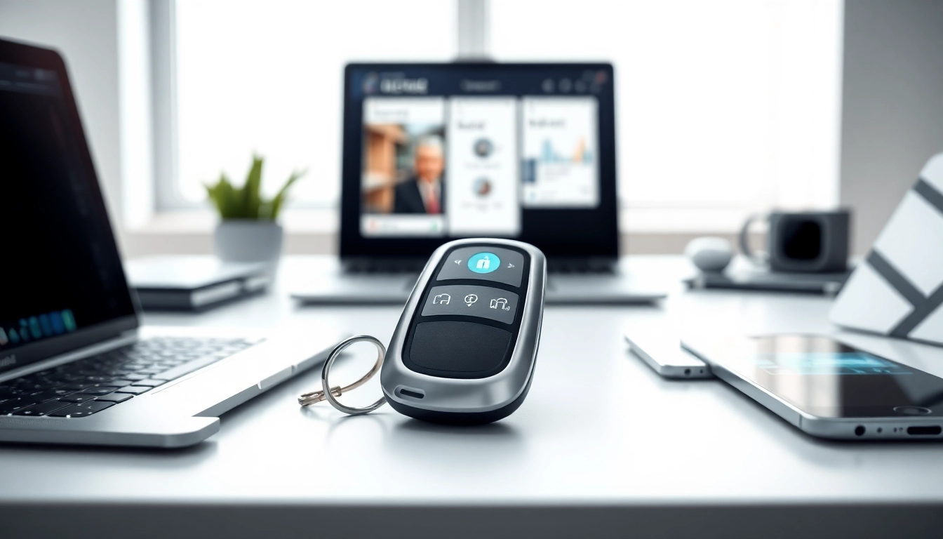 Unlock new possibilities with Keys for electric cars displayed on modern tech devices