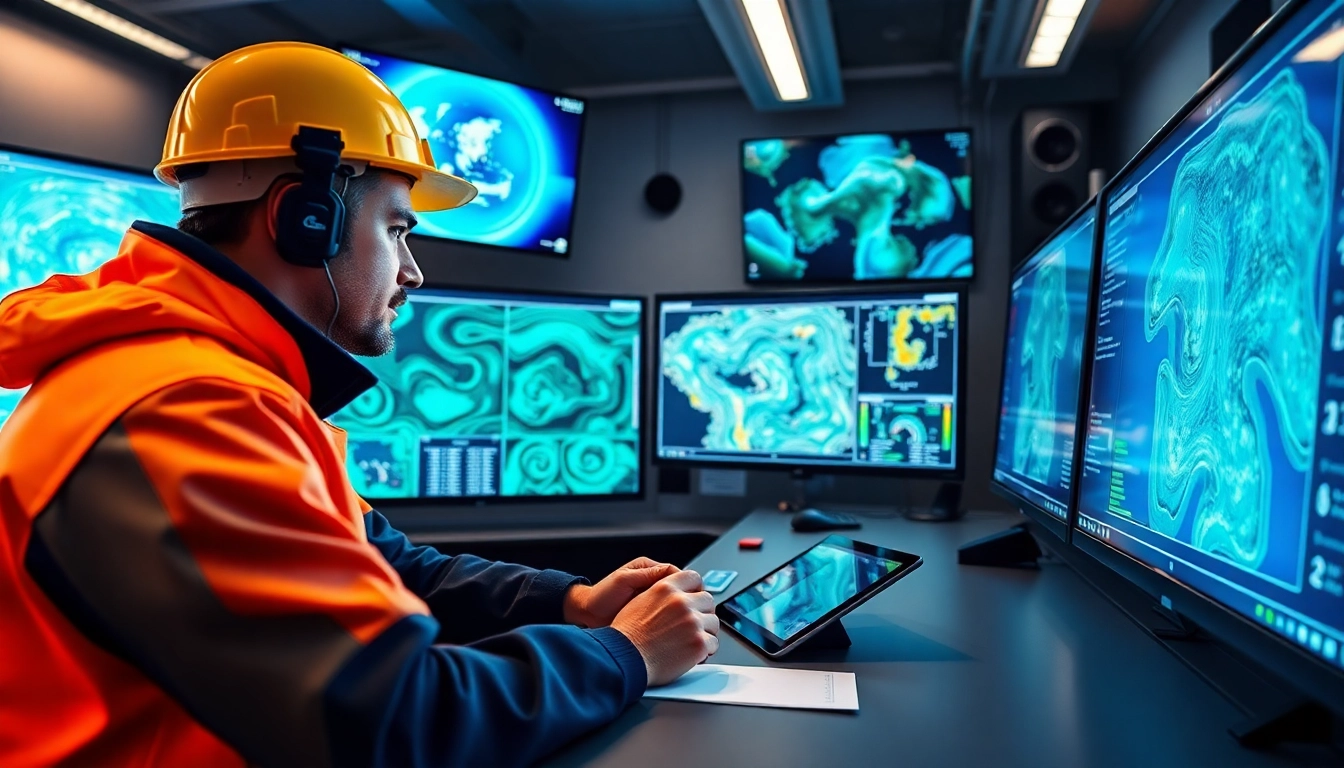 Analyze drilling data at www.geosteeringvision.com with a professional engineer in a dynamic control room.