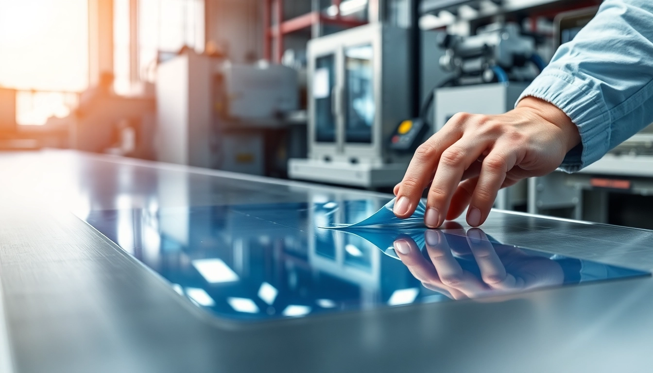 Apply precision adhesive films for bonding at https://www.makobond.com/adhesives-films in a modern manufacturing setting.