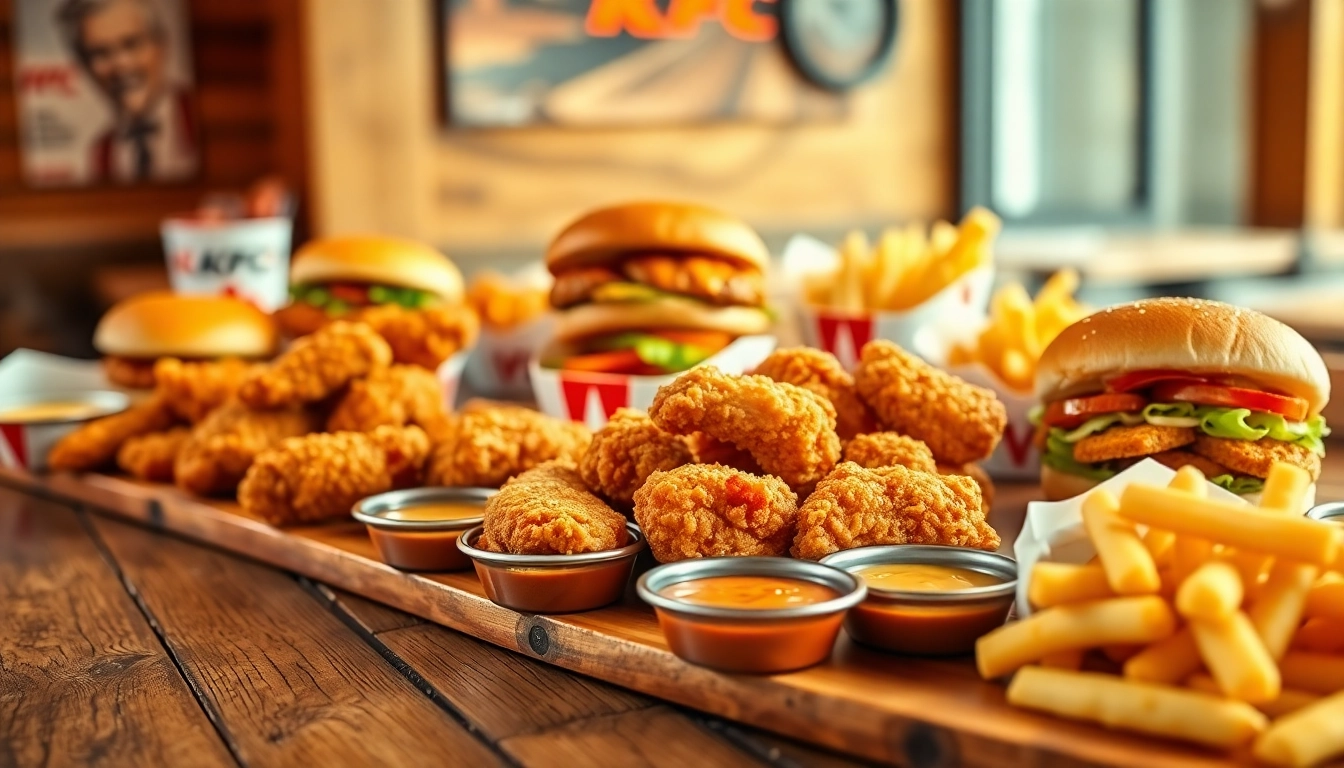 Explore the KFC menu South Africa prices featuring crispy chicken, burgers, and sides.