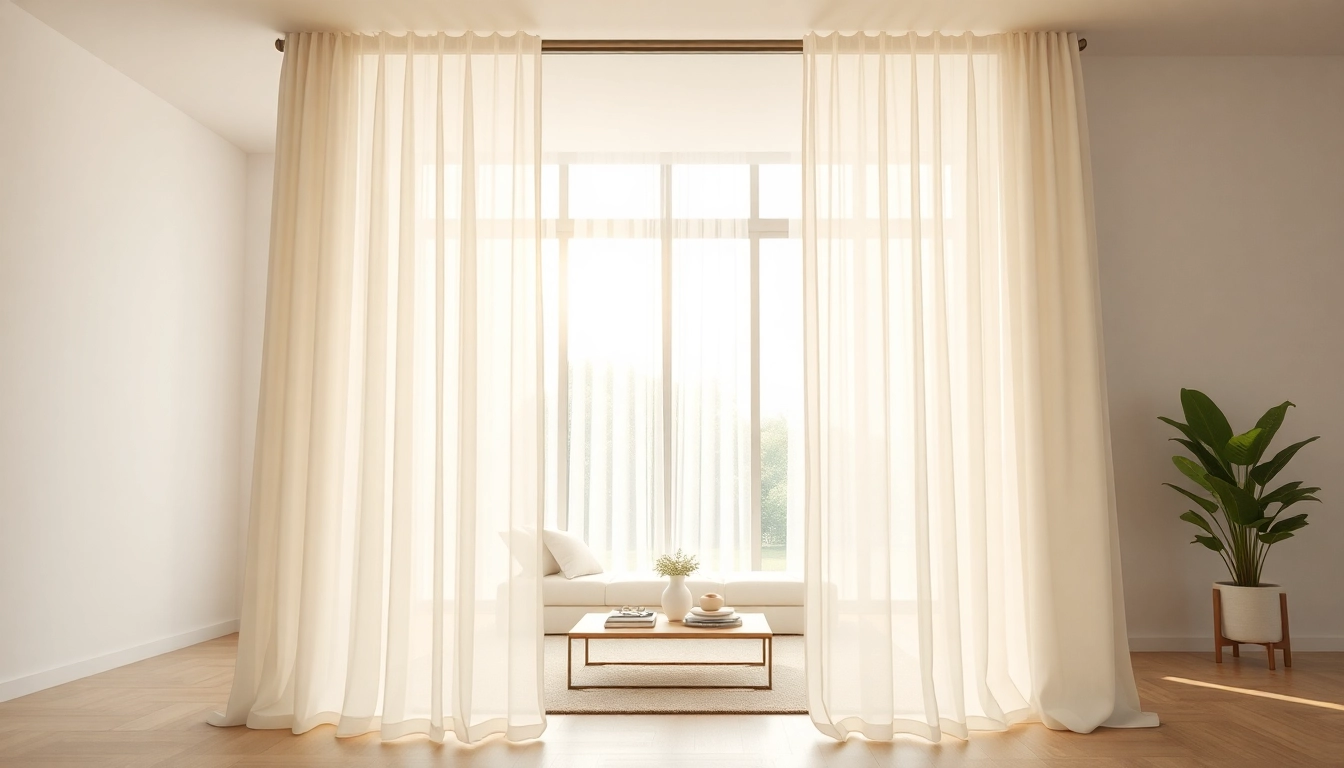 Instalar Cortinas de pvc para un ambiente moderno y elegante en la sala de estar.