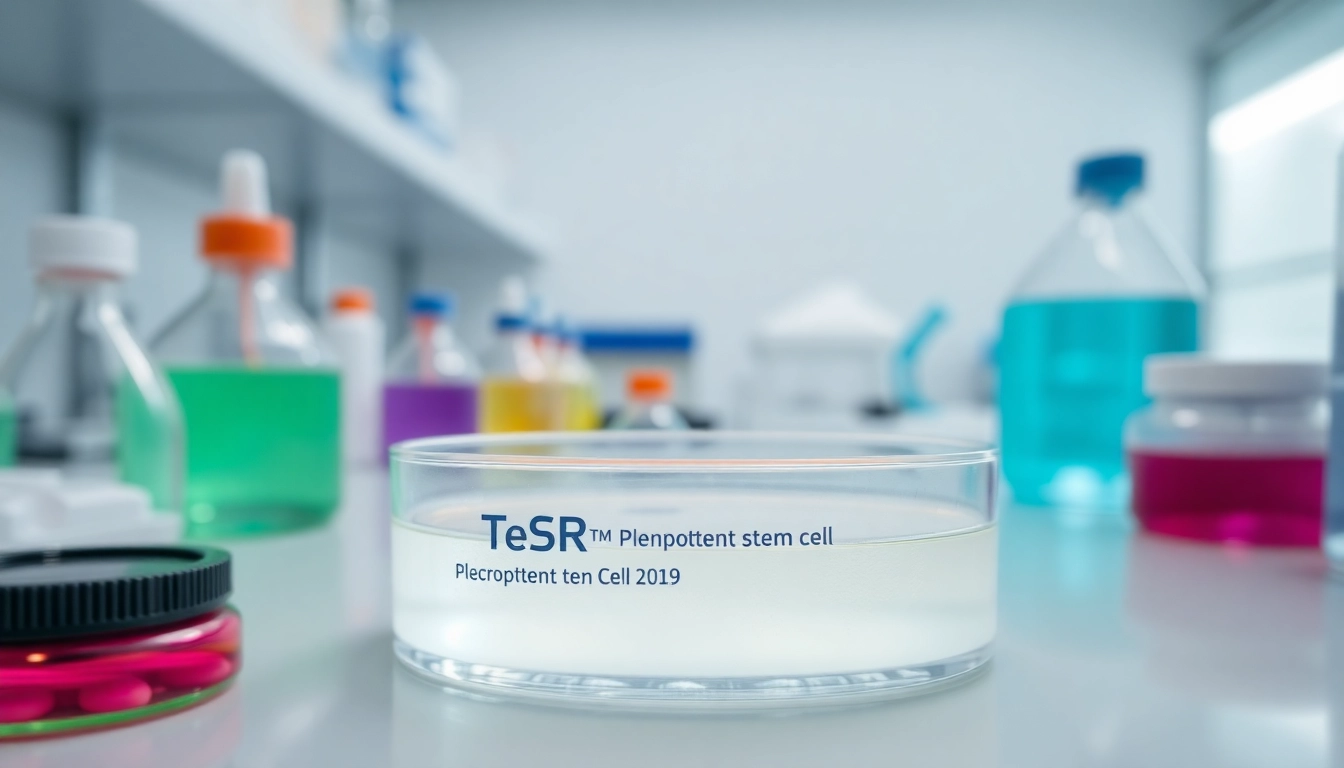 View TeSR™ media in use, highlighting all check suitability for pluripotent stem cell cultures.