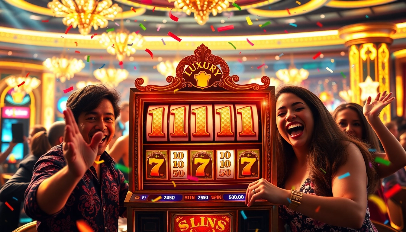 Menangkan jackpot besar di luxury111 slot dengan suasana kasino yang glamor dan meriah.