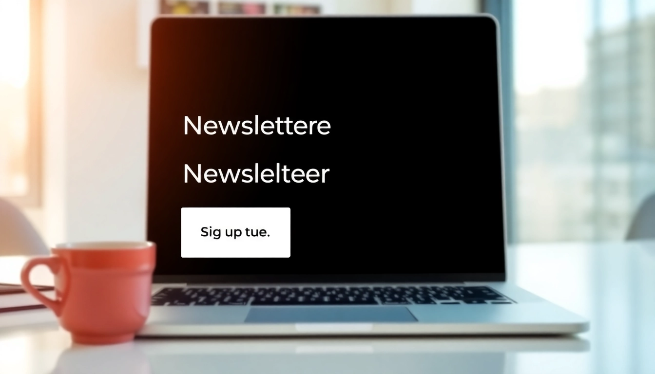Engage with the newsletter signup to receive tailored updates and exclusive content.