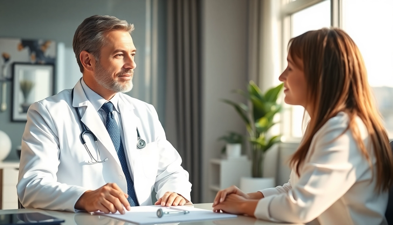 Consultation with las vegas concierge doctors showcasing personalized healthcare service in a modern setting
