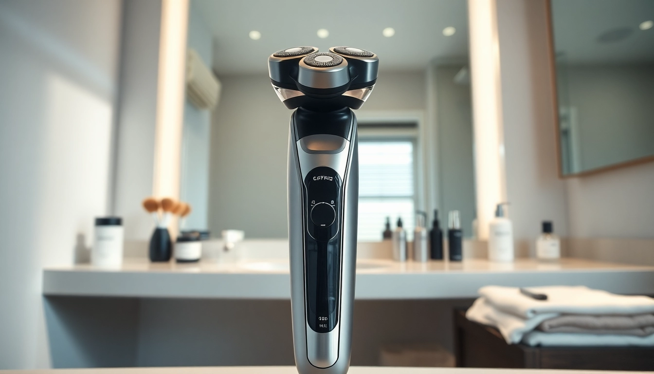 Experience the precision of an Electric Shaver for Men with sleek design and advanced features.