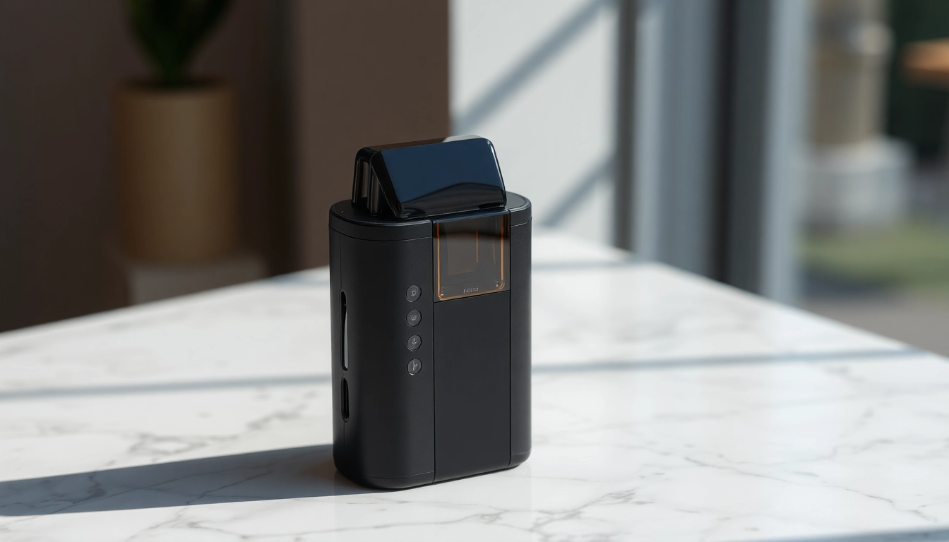 Discover our innovative pod kit, designed with sleek aesthetics and advanced features for an enhanced vaping experience.