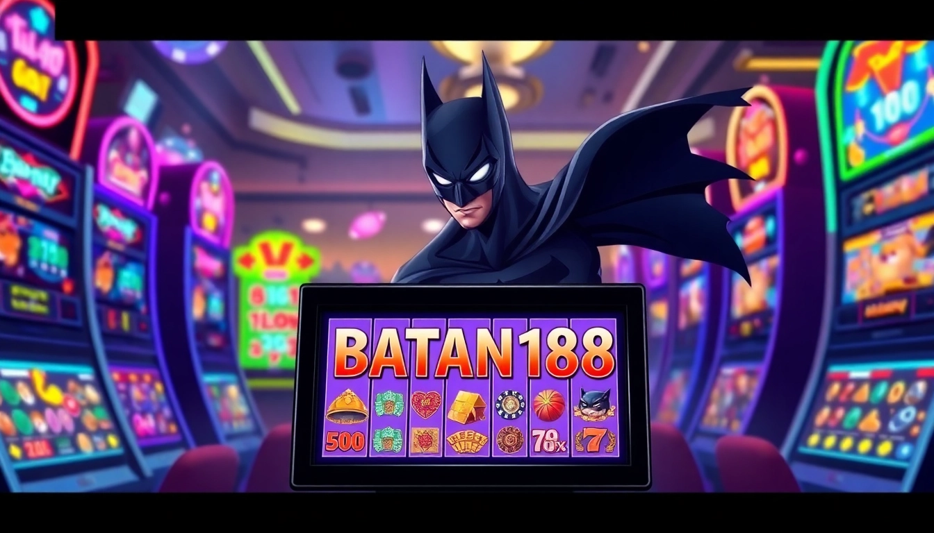 Putaran permainan menang dari batman138 Slot yang menarik di aplikasi kasino online.
