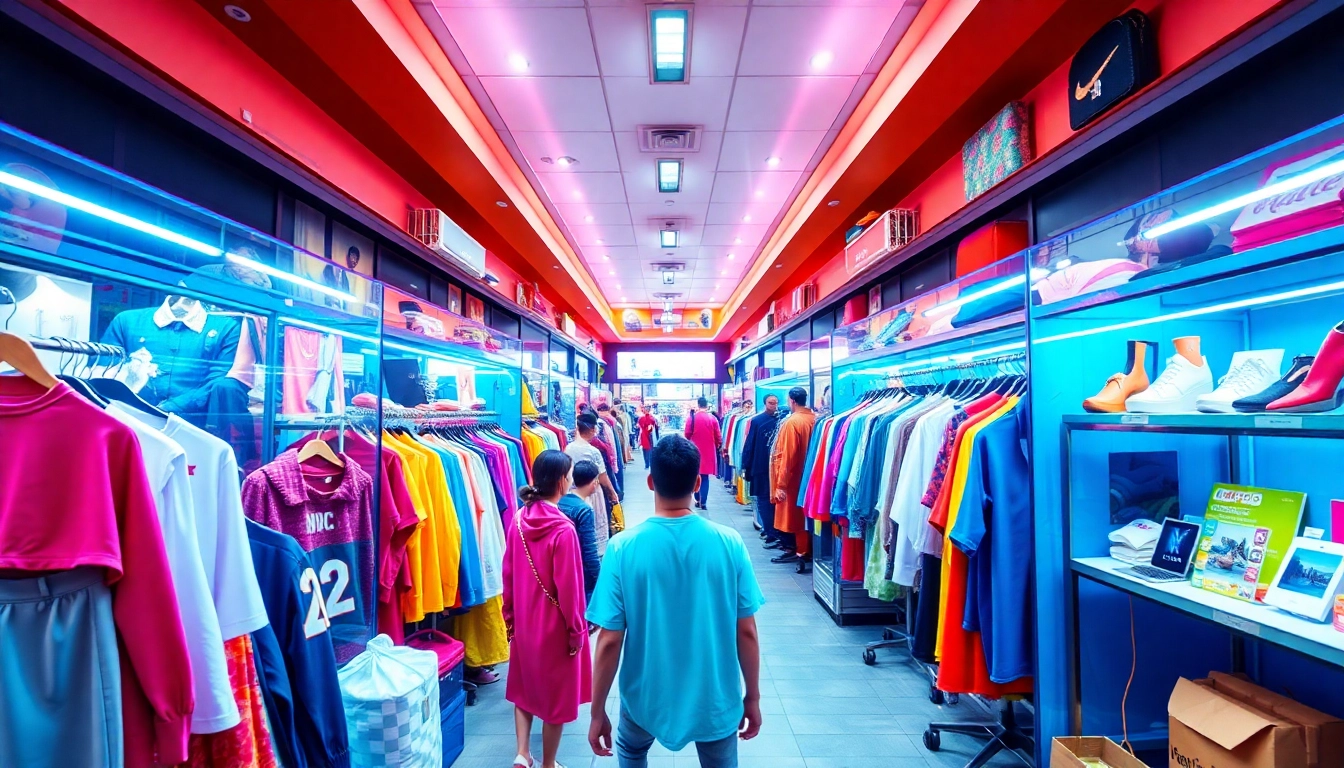 Ultimateshop to explore diverse products in a vibrant digital marketplace layout.