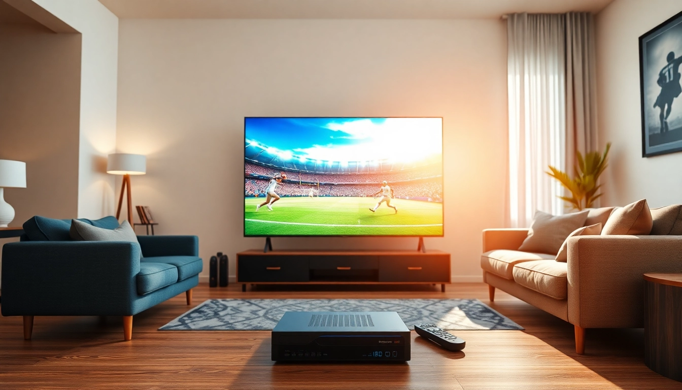 Comprar Listas IPTV en un atractivo y moderno ambiente de entretenimiento en casa