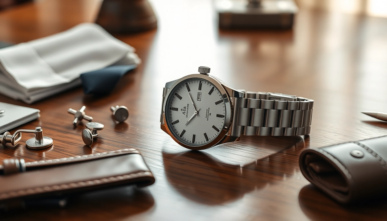 Wählen Sie eine stilvolle Herren Armbanduhr mit elegantem Design und hochwertigen Materialien.