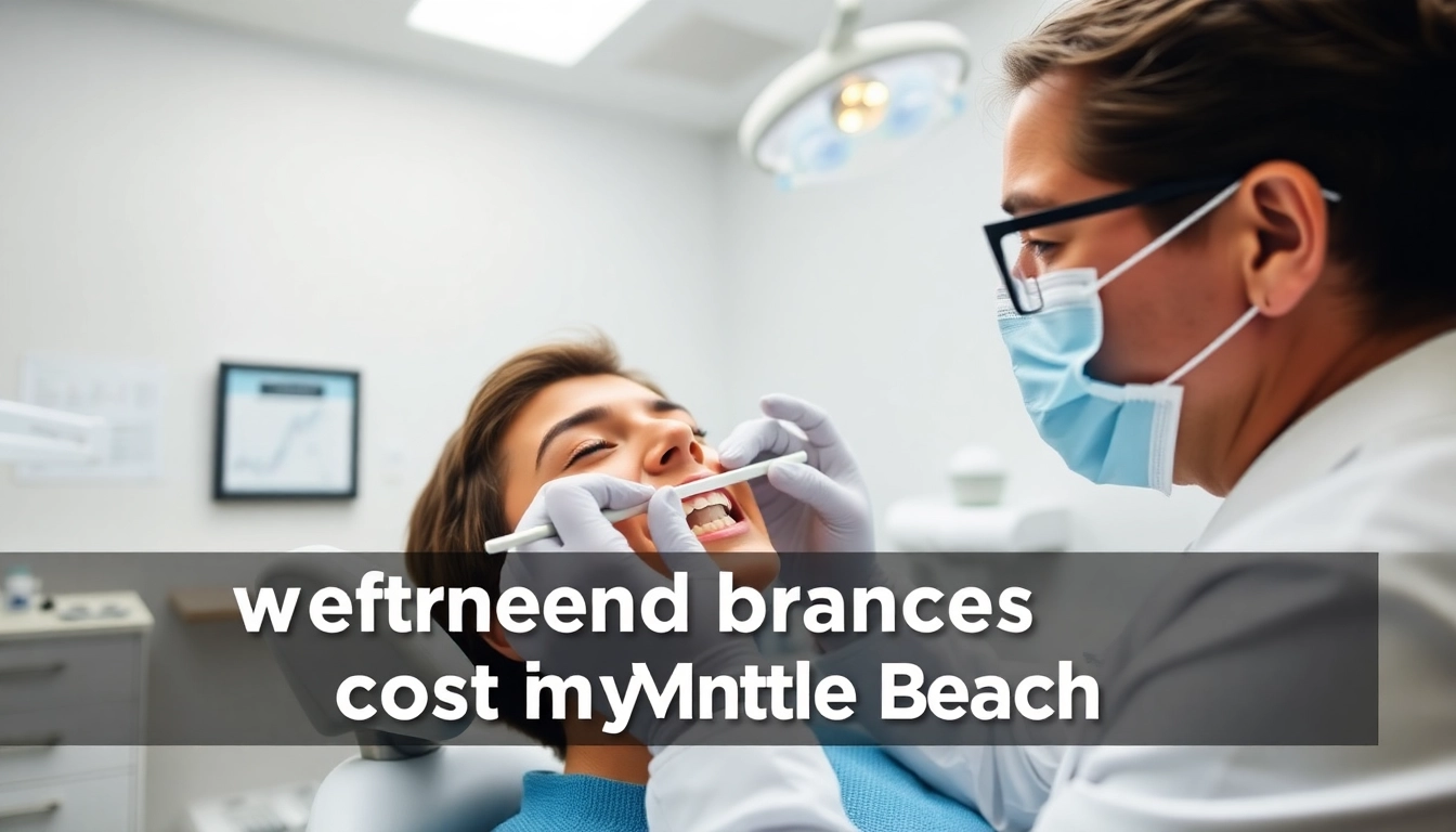 Understanding braces cost Myrtle Beach with an orthodontist's consultation.