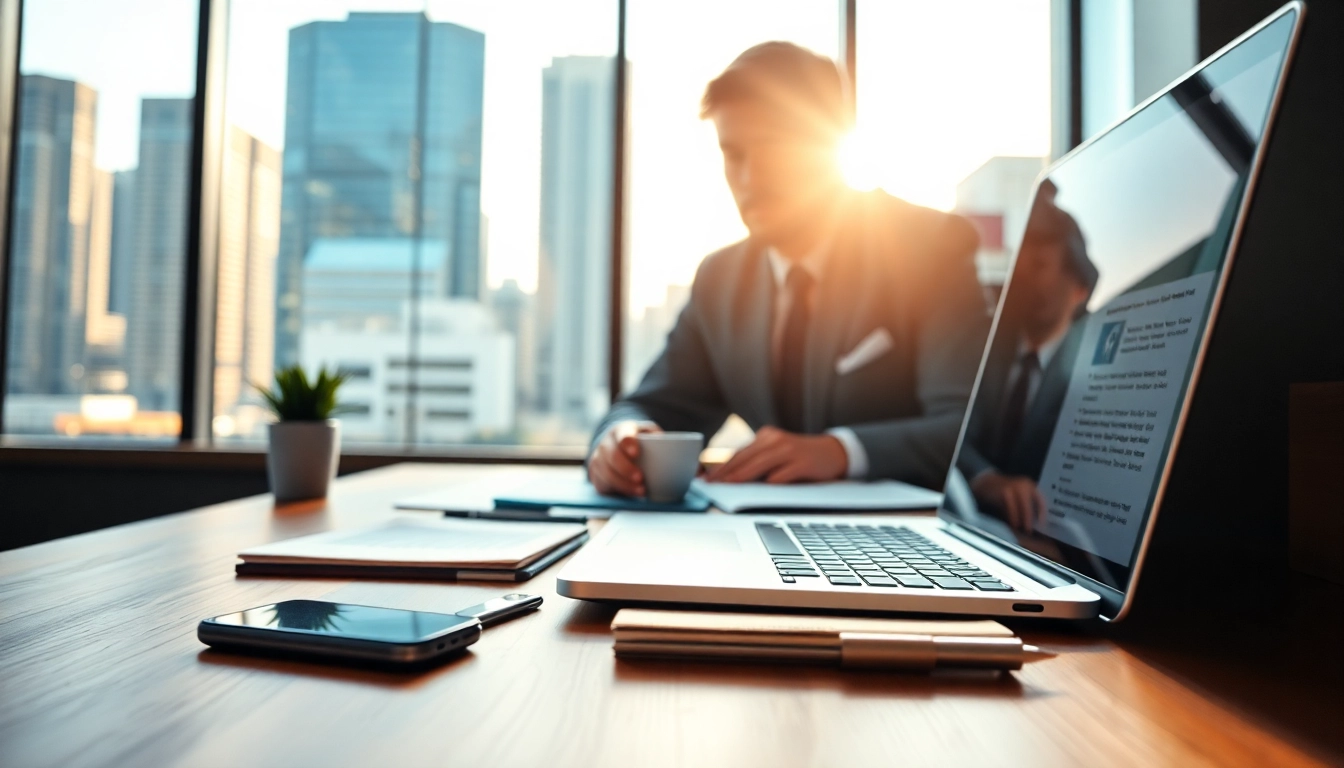 Stay alert to wordpress latest news with a focused journalist reporting on developments at a bright modern desk.