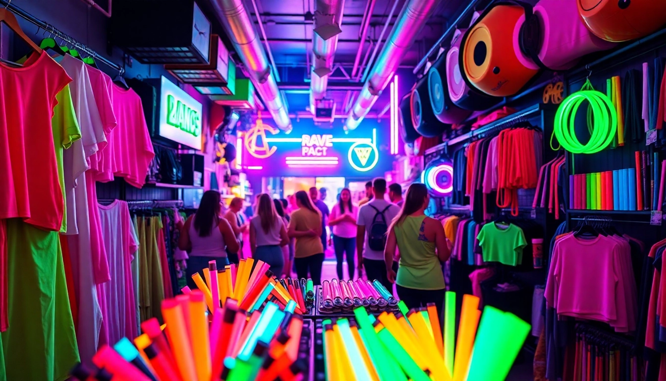 Shop for rave gear in the vibrant atmosphere of a rave store Miami.