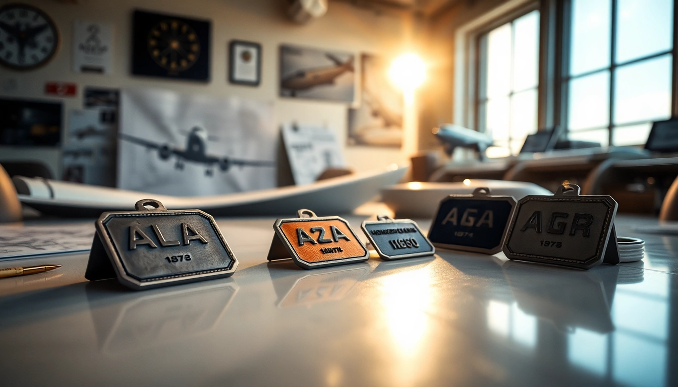 Personnalisez vos Tags aéronautiques avec des designs uniques et une qualité inégalée.