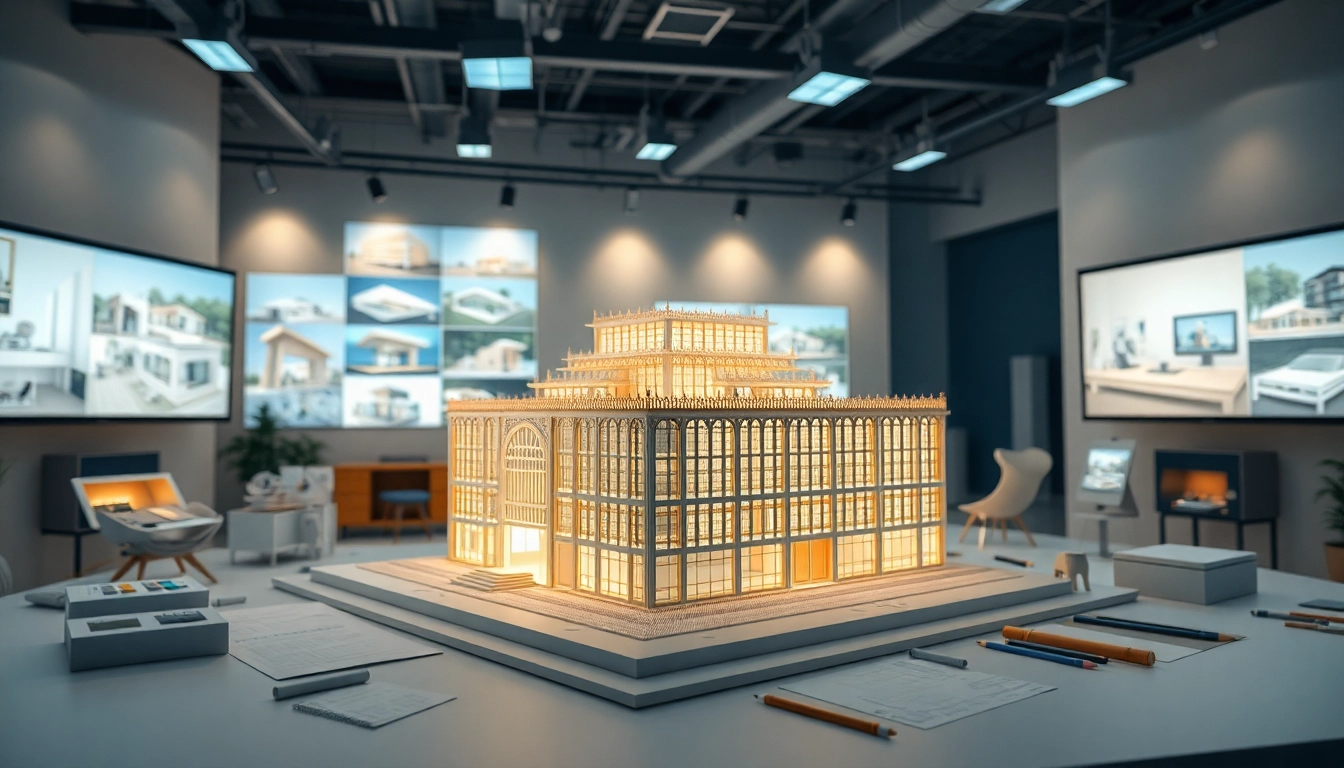 Erleben Sie beeindruckende 3D Visualisierung mit atemberaubenden architektonischen Modellen.
